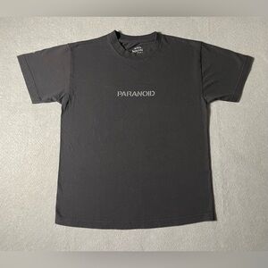 Anti Social Social Club Paranoid T-Shirt Medium Black Undefeated Collab